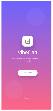 Fashion Lover Home Screen
